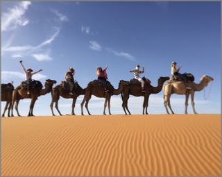 adventure Merzouga camel ride,Erg Chebbi camel excursion to camp