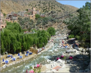 private day excursion from Marrakech to Ourika valley,Marrakech day trip to Atlas mountains